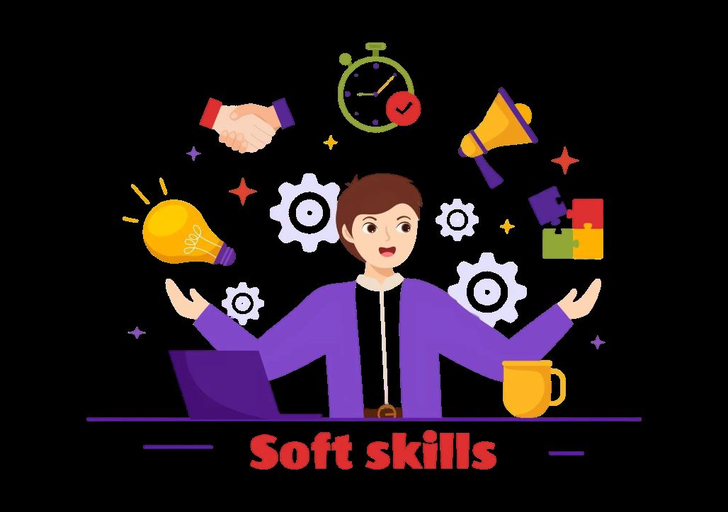 An illustration showcasing different types of soft skills
