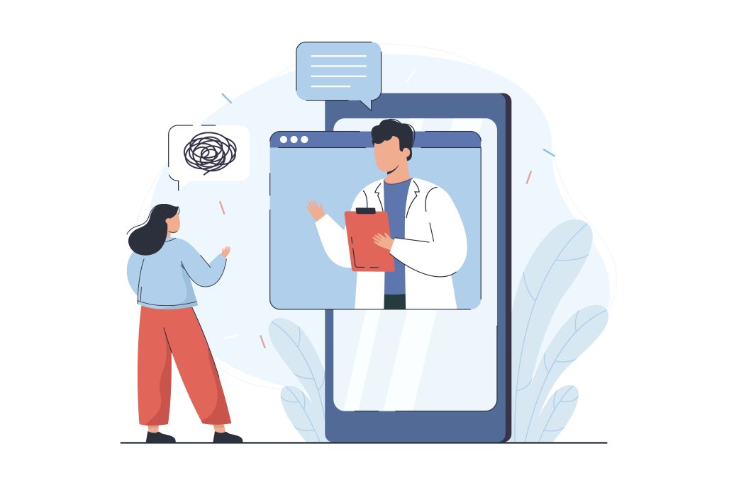 An illustration showcasing the concept of healthcare
