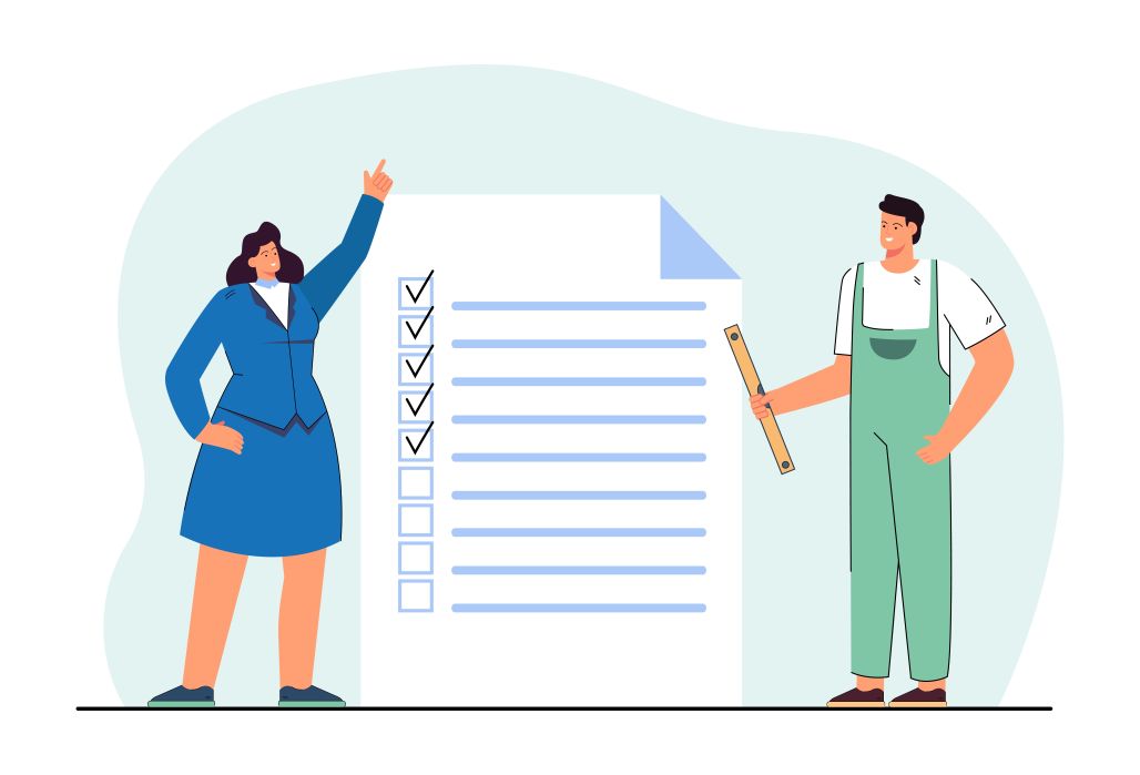 Checklist illustrating POSH policy procedures and compliance steps for preventing workplace sexual harassment