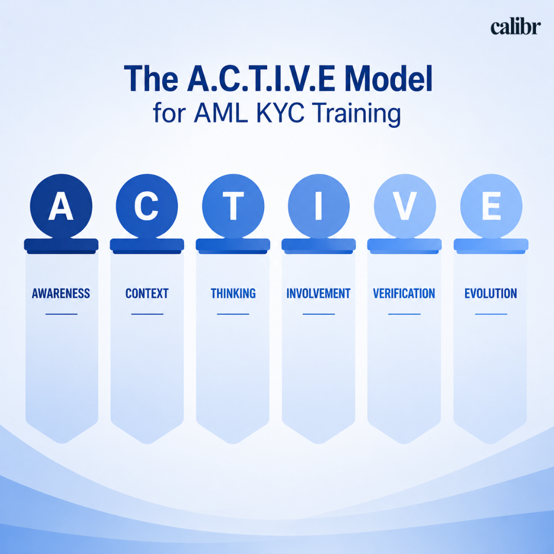 A unique model for aml kyc training